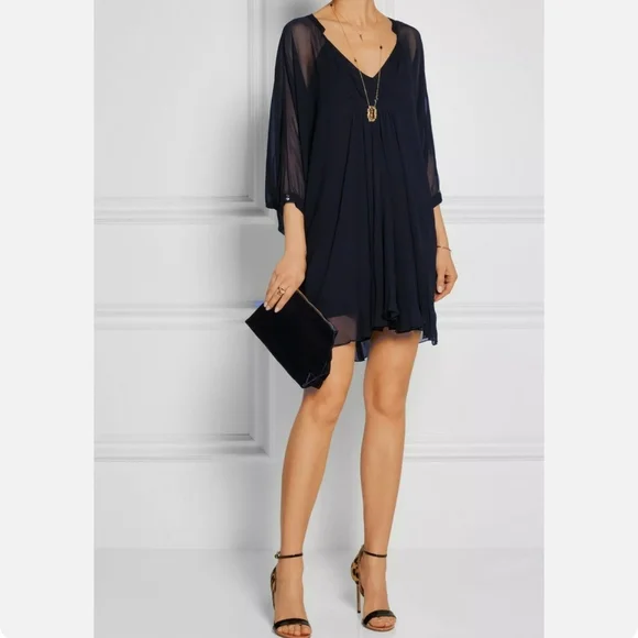 SOLD ❤️Diane von Furstenberg DVF Silk Chiffon Dress. - Picture 2 of 11